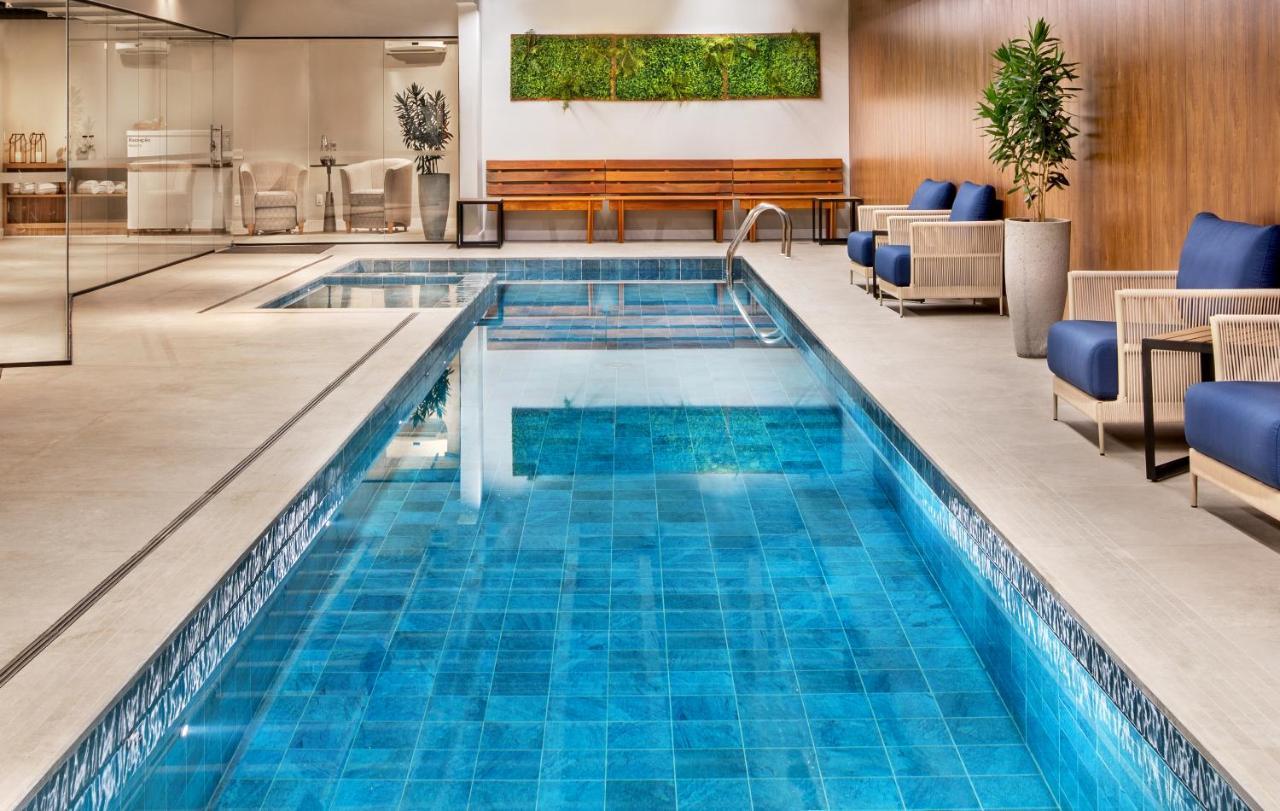 Melia Paulista Hotel Sao Paulo Exterior foto Indoor pool at the Four Seasons Hotel, Hong Kong