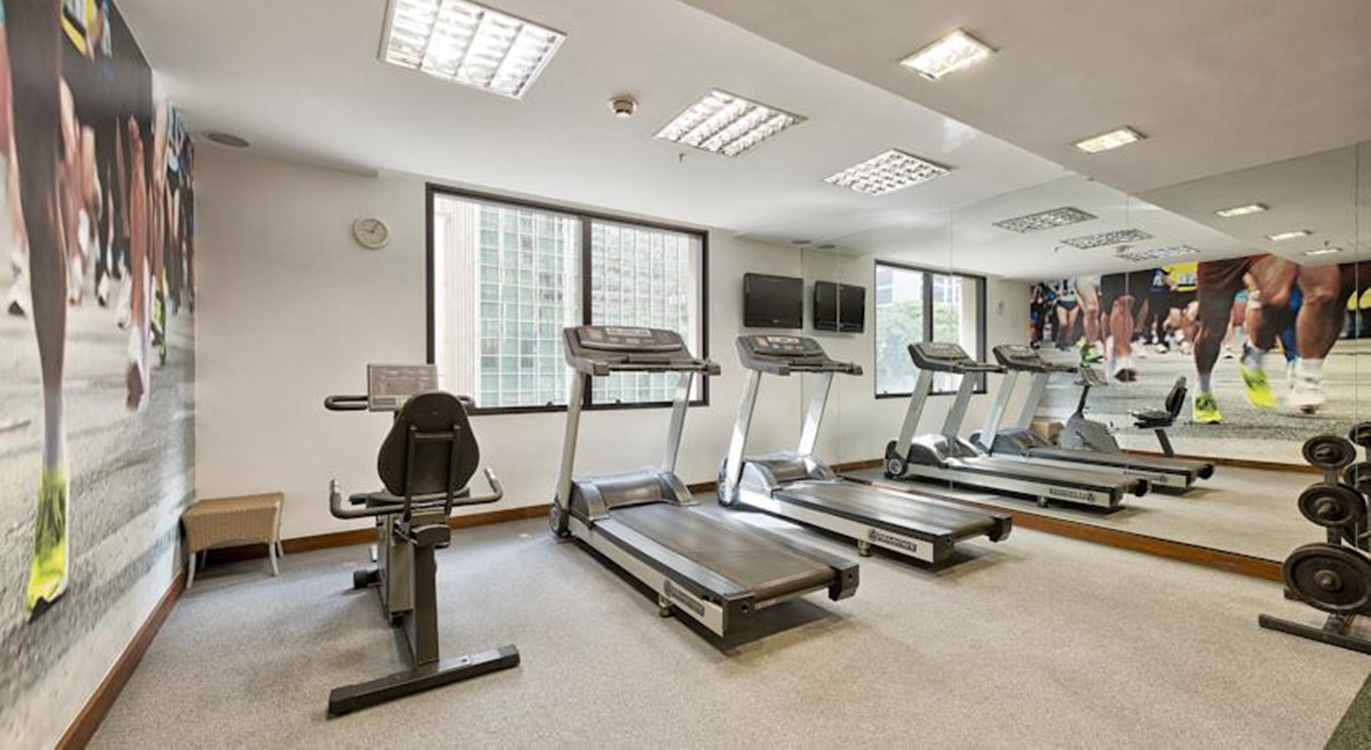 Melia Paulista Hotel Sao Paulo Exterior foto The gym at the hotel